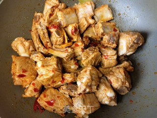 荷兰豆炖排骨步骤7