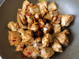 荷兰豆炖排骨步骤8