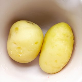培根煎土豆泥步骤1