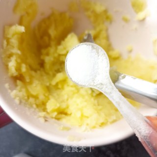 培根煎土豆泥步骤3