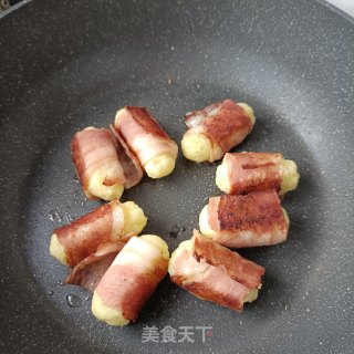培根煎土豆泥步骤11
