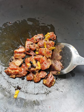 毛豆豆豉蒸排骨步骤3