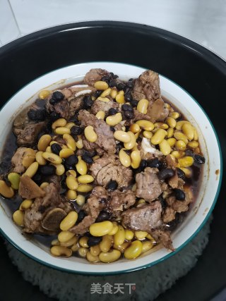 毛豆豆豉蒸排骨步骤6