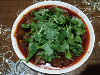 麻辣鸭血步骤9