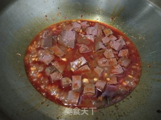 麻辣鸭血步骤7