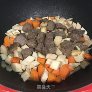 牛肉粒烧杏鲍菇步骤9