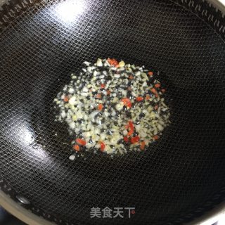 肉末油菜步骤4
