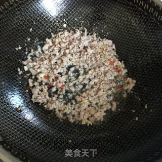 肉末油菜步骤5