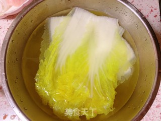 蒜泥三白——白玉卷、白粉丝、白肉步骤5