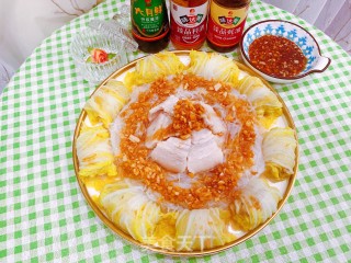 蒜泥三白——白玉卷、白粉丝、白肉步骤21