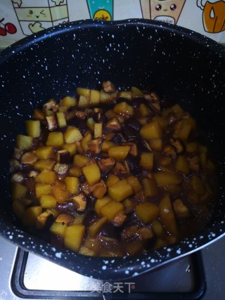 香菇炖土豆步骤9