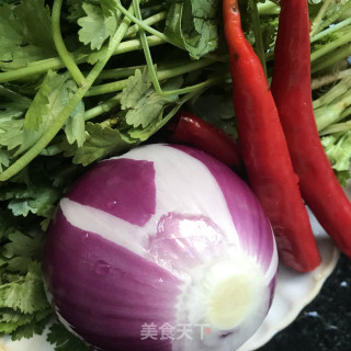 香菜炒牛里脊步骤1