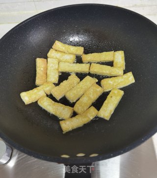 糖醋脆皮豆腐步骤6