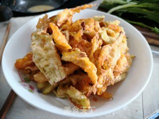 香酥南瓜花（妈妈的味道）步骤5