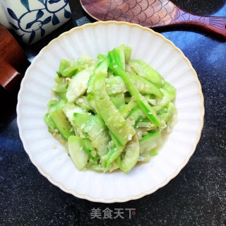 核桃油炒丝瓜步骤9