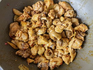 芥兰土豆炖柴鸡步骤8