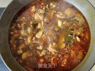 芥兰土豆炖柴鸡步骤13