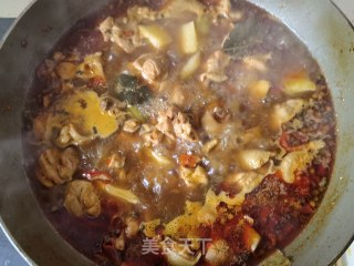 芥兰土豆炖柴鸡步骤15