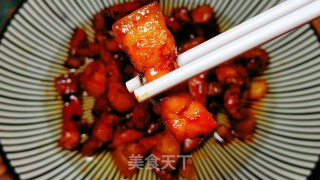 不加一滴水油的红烧肉步骤18