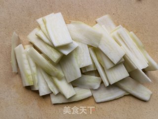 芥兰炒鲍片步骤5