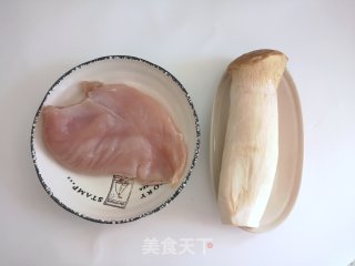 炸鸡排杏鲍菇步骤1