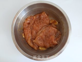 炸鸡排杏鲍菇步骤4
