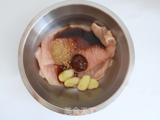 炸鸡排杏鲍菇步骤3