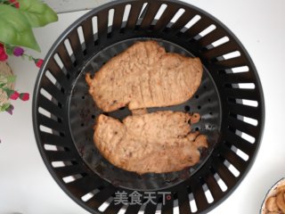 炸鸡排杏鲍菇步骤9