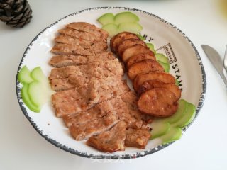 炸鸡排杏鲍菇步骤11