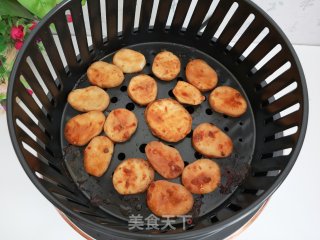 炸鸡排杏鲍菇步骤10