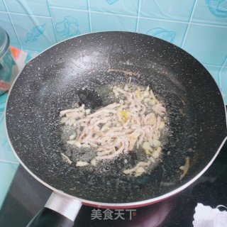 肉丝鸡蛋炒芸豆步骤11