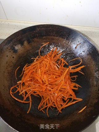 蚝油胡萝卜步骤4