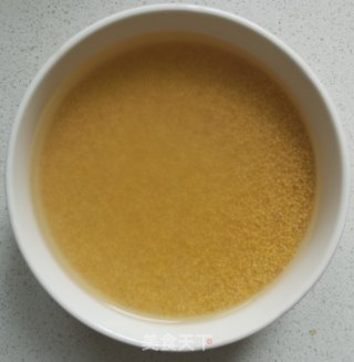 小米蒸丸子步骤1