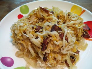 东北菜―酸菜炒肉步骤8