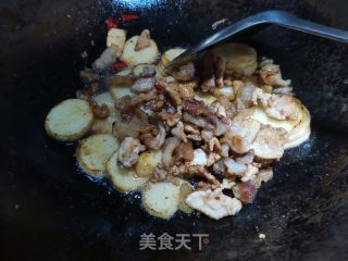白薯烧肉步骤7