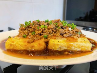 肉末豆腐（味淋版）步骤10
