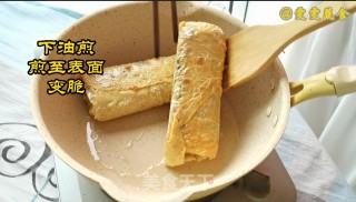 腐皮糯米卷步骤11