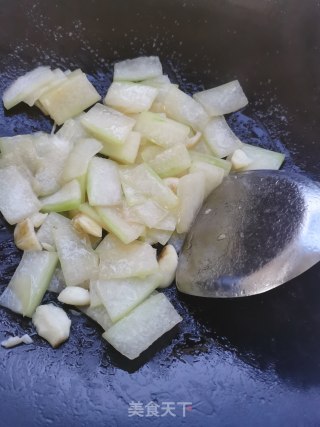 蒜炒冬瓜步骤7