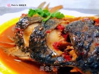 酱焖鲤鱼#下饭菜#步骤12