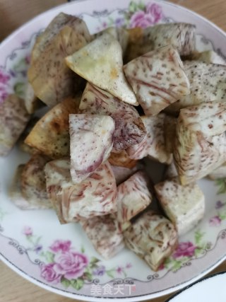 肉末焖芋头步骤5