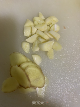 孜然味花菜步骤5