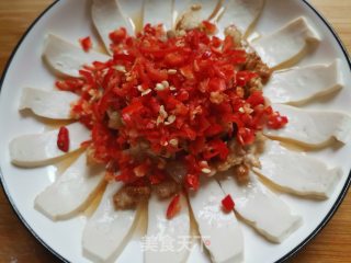 肉片蒸豆腐步骤6