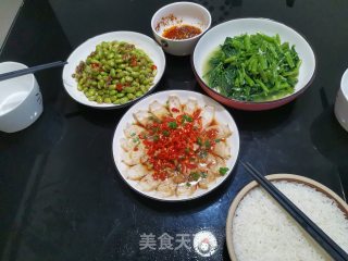 肉片蒸豆腐步骤9