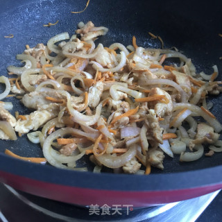 孜然炒鸡胸肉步骤9