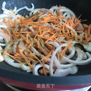 孜然炒鸡胸肉步骤8