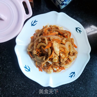 孜然炒鸡胸肉步骤11