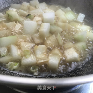 核桃油蒜香冬瓜步骤7