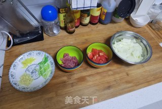 西红柿土豆炒牛肉步骤1