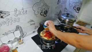 西红柿土豆炒牛肉步骤7