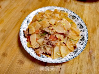西红柿土豆炒牛肉步骤12